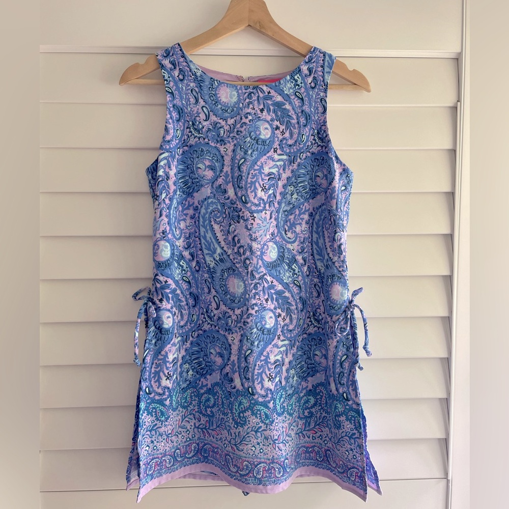 Lilly Pulitzer Donna Romper in Purple Iris Hello Sunshine - 00